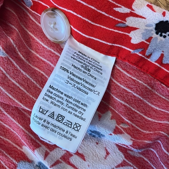 Madewell Button Midi Skirt Size 2 - Picture 4 of 5